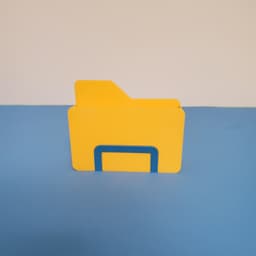 File Folder Napkin Holder 3d model