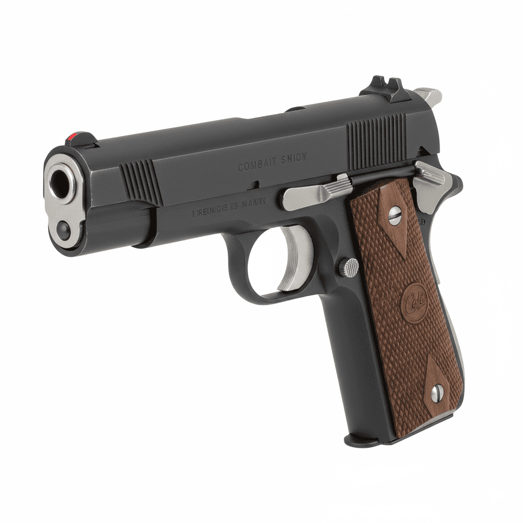 Handguns : Colt Combat Commander Duty Pistol 3d model