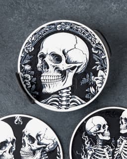 Skeleton Coasters 3d model