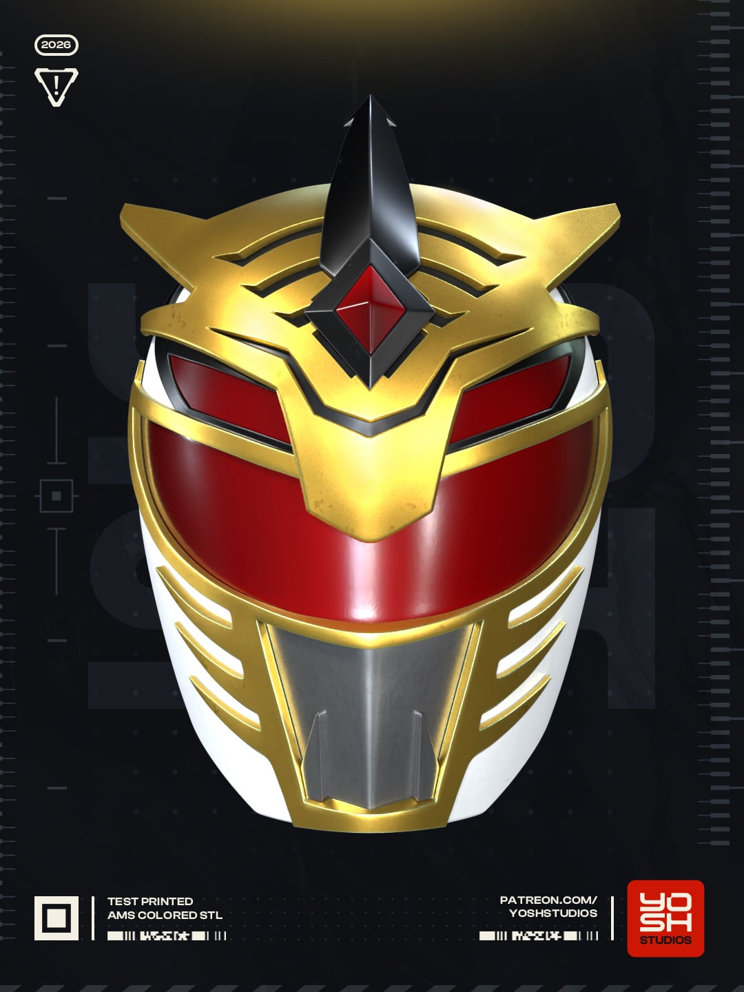 Lord D Helmet 3D Printer STL file 3d model