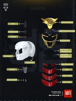 Lord D Helmet 3D Printer STL file 3d model