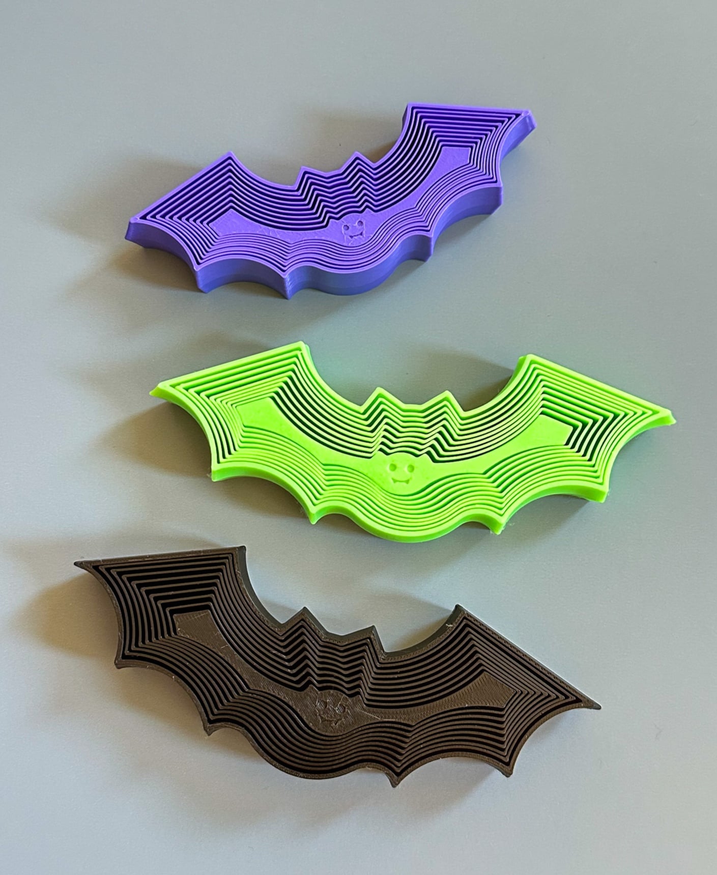 Bat Layered Fidget (2 sizes) 3d model
