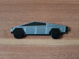 Tesla Cybertruck Keychain - Design 2 3d model