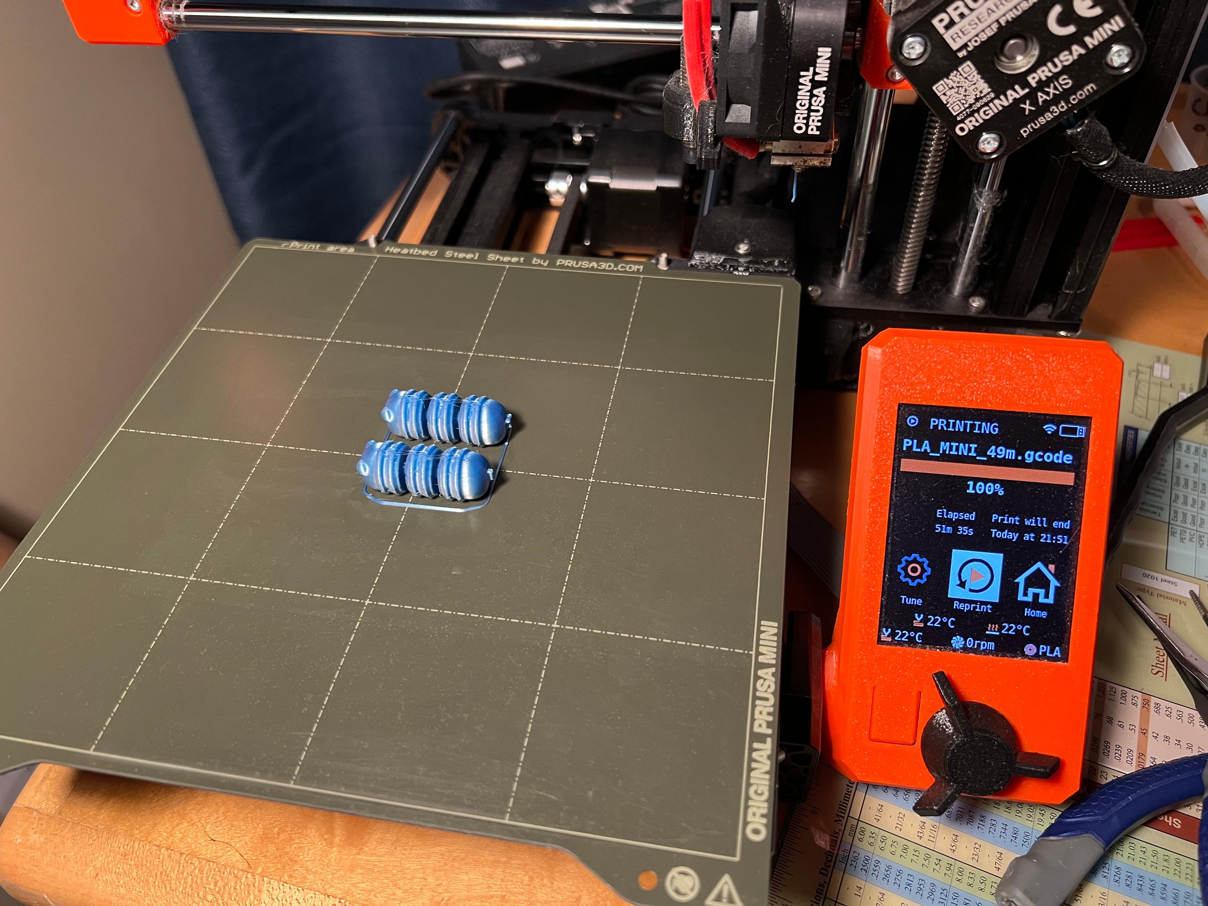 Fidget Worms - These are so fun. I even added a “L” and “T” to the test prints so I could remember which was which. I’m polymaker dual silk bleuga  - 3d model