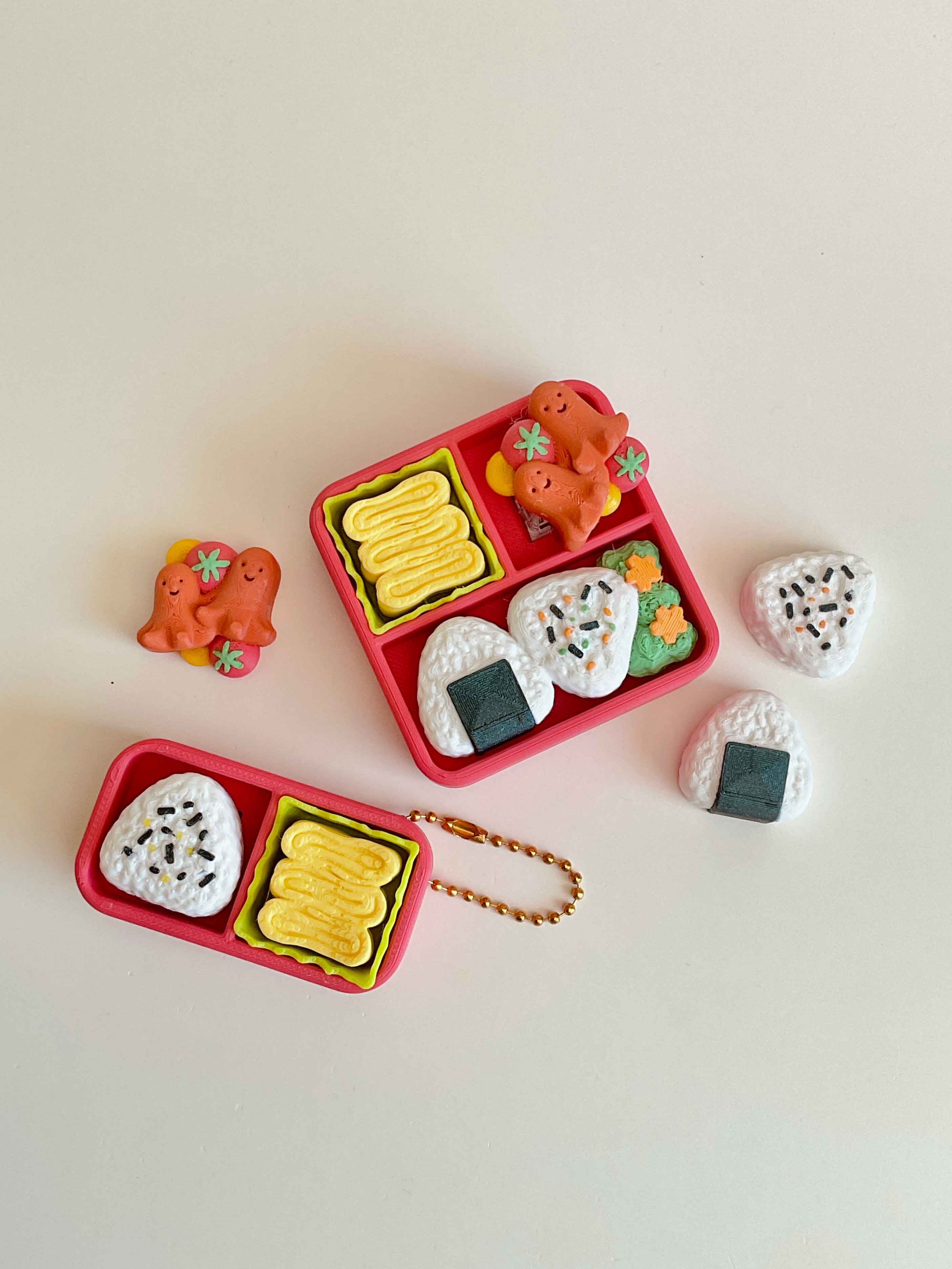 Build Your Own Lunchbox Multi Clicker Keychain Fidget Toy Bundle 3d model