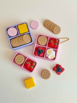 Build Your Own Lunchbox Multi Clicker Keychain Fidget Toy Bundle 3d model