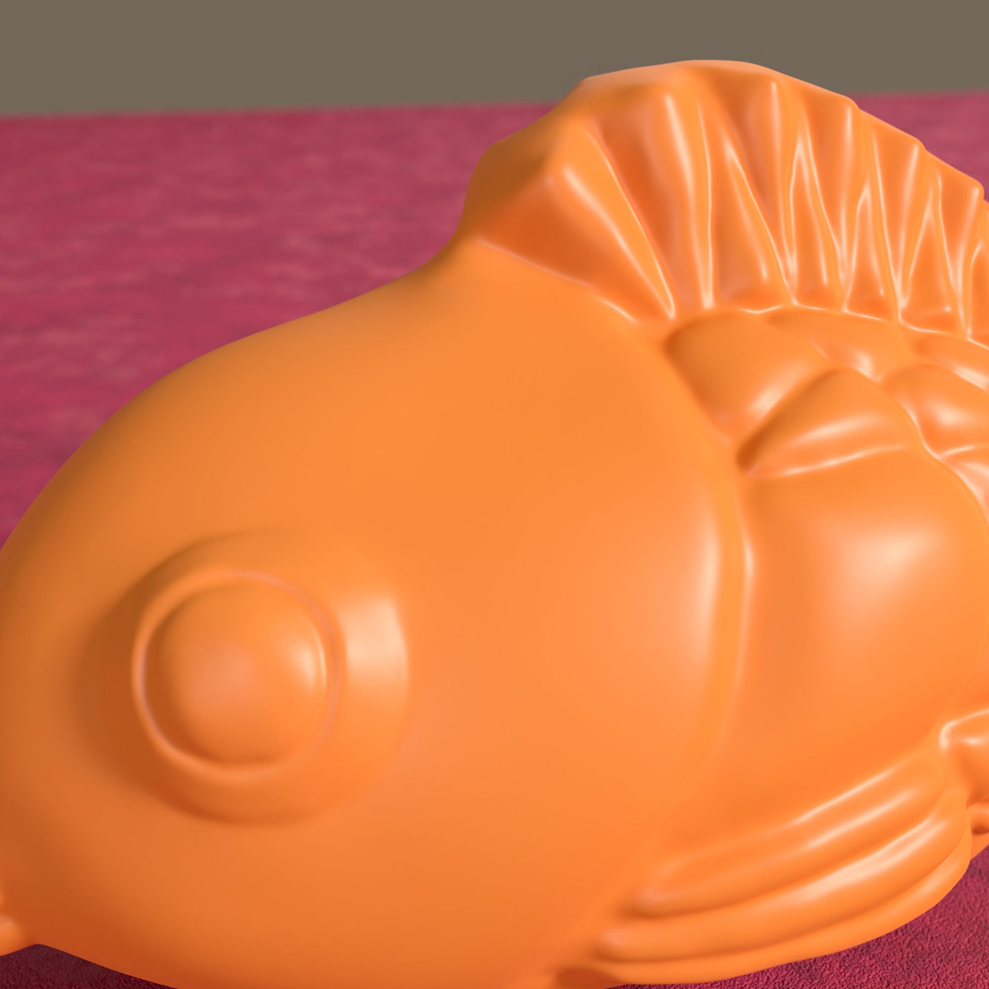 Fish — Miniature Vintage Toy 3d model