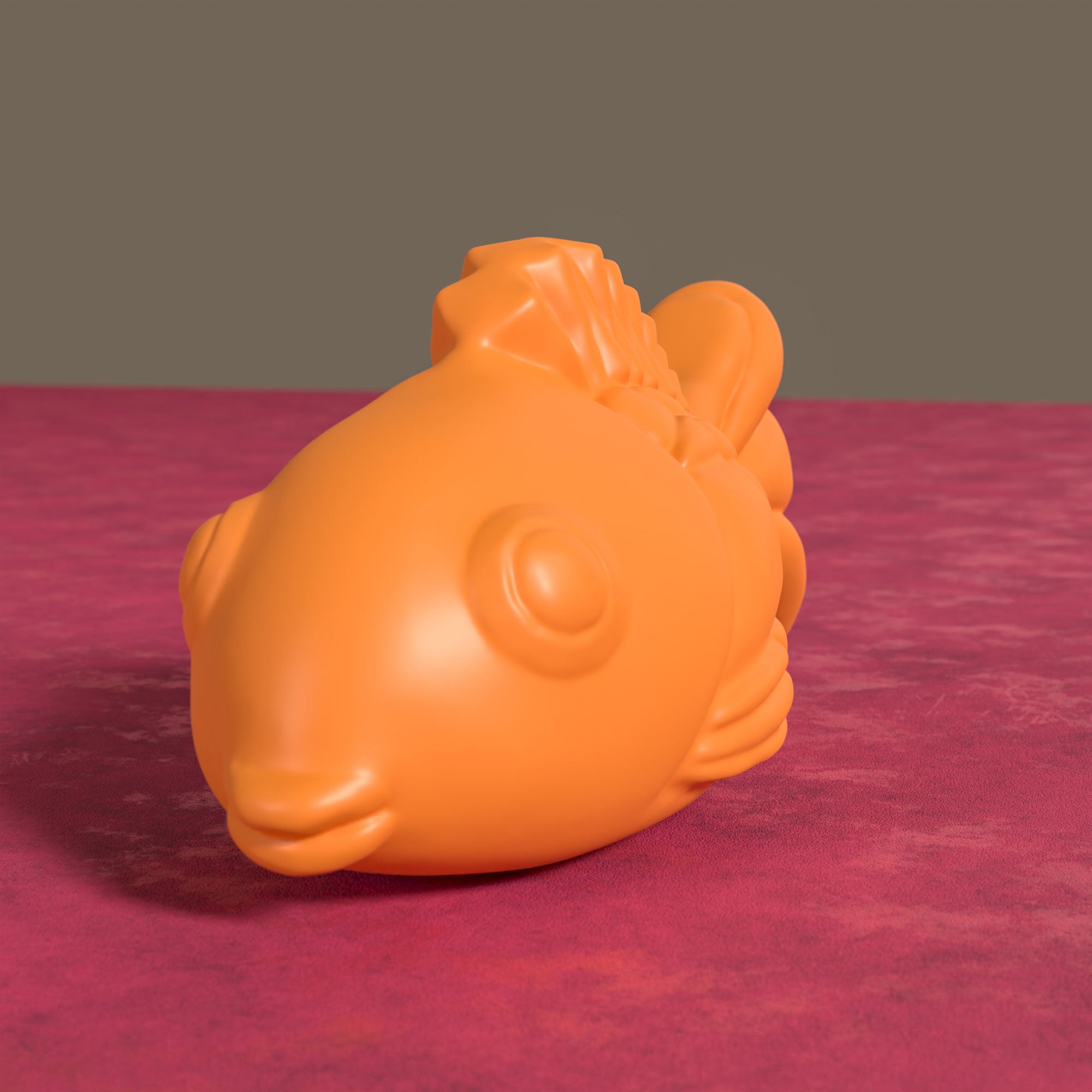 Fish — Miniature Vintage Toy 3d model