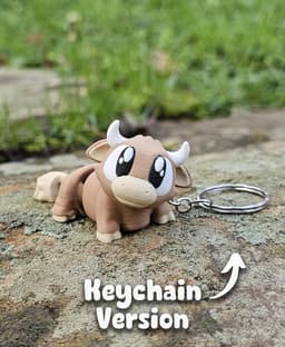 Betty the Cow – Flexi Fidget Cow - 3DPAW 3d model