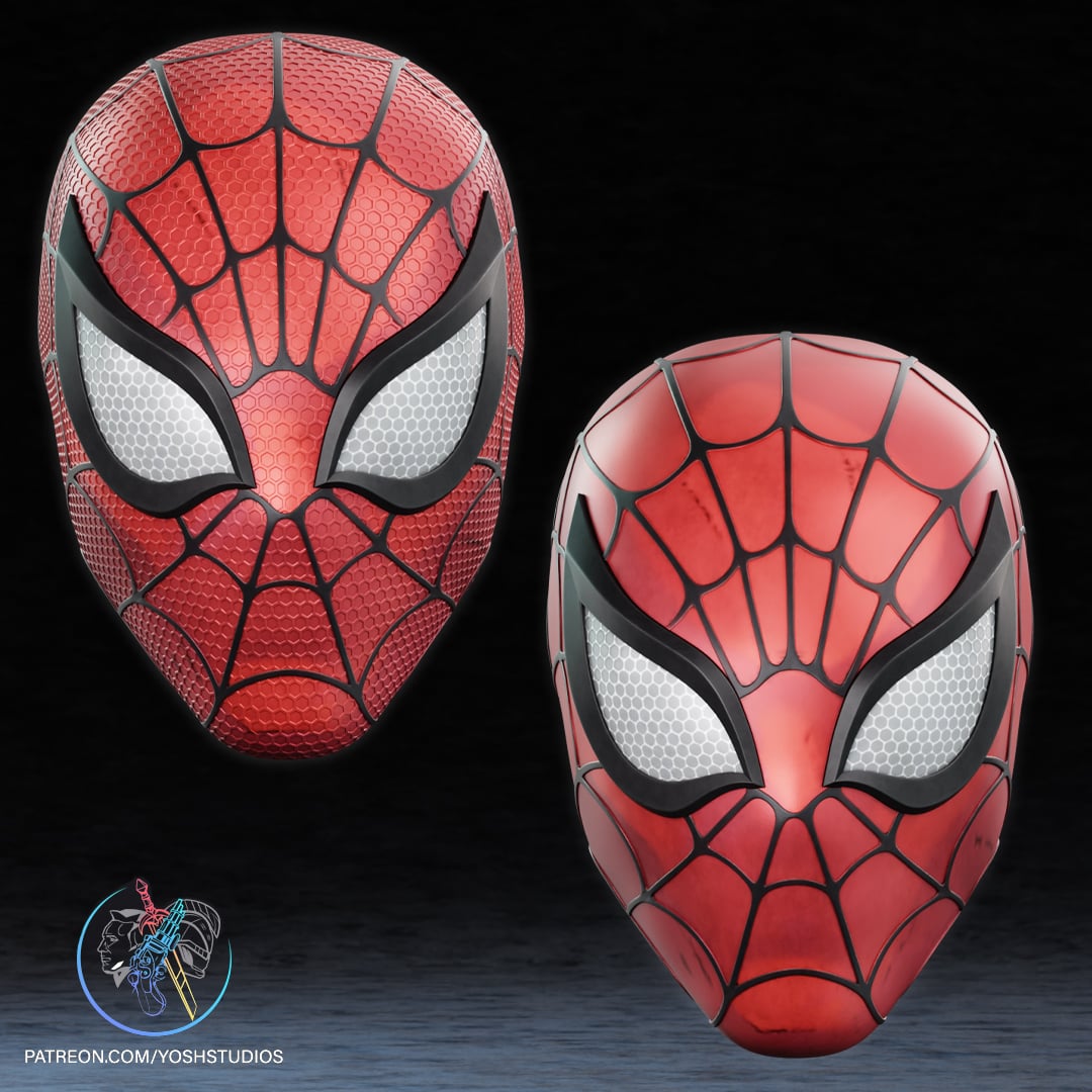 Spider-Man Rivals Mask Bundle 3D Printer File STL 3d model