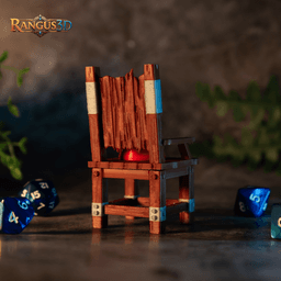 Dice Jail: Time-Out Chair & Lucky Throne 3d model