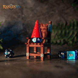 Dice Jail: Time-Out Chair & Lucky Throne 3d model