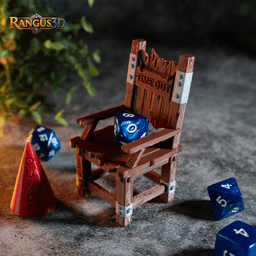 Dice Jail: Time-Out Chair & Lucky Throne 3d model