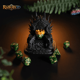 Dice Jail: Time-Out Chair & Lucky Throne 3d model