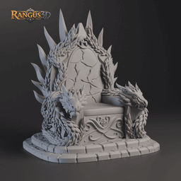 Dice Jail: Time-Out Chair & Lucky Throne 3d model