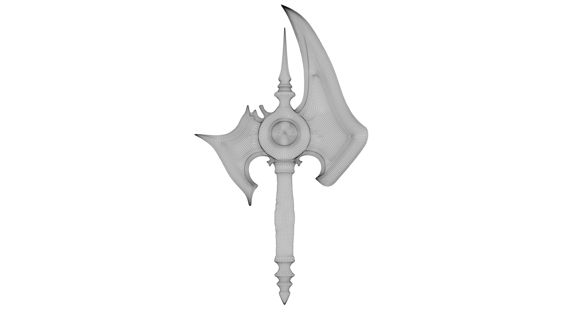 Ironcrest War Axe 3d model
