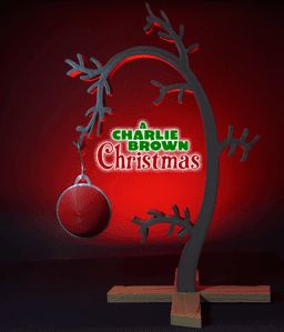Charlie Brown Christmas Tree 3d model