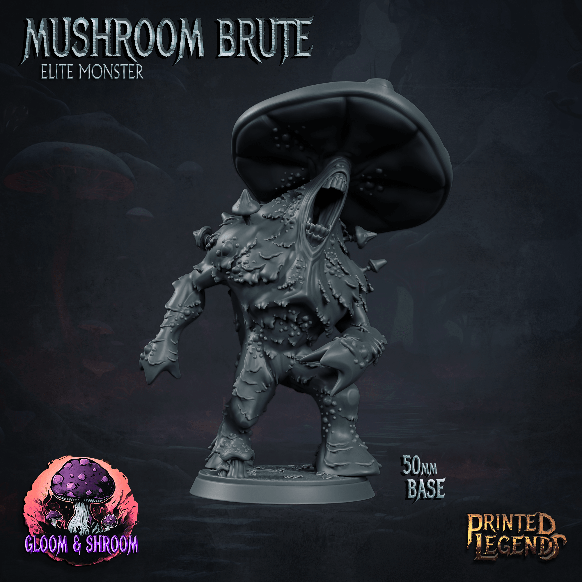 Mushroom Brute 02 (50mm Base) 3d model