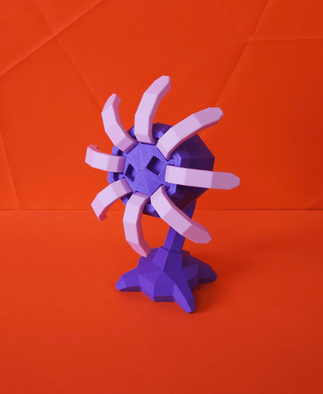 Lileep Low Poly Pokemon 3d model