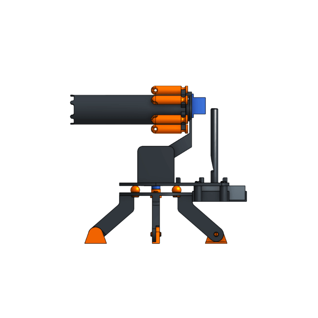 IR Turret Robot 3d model