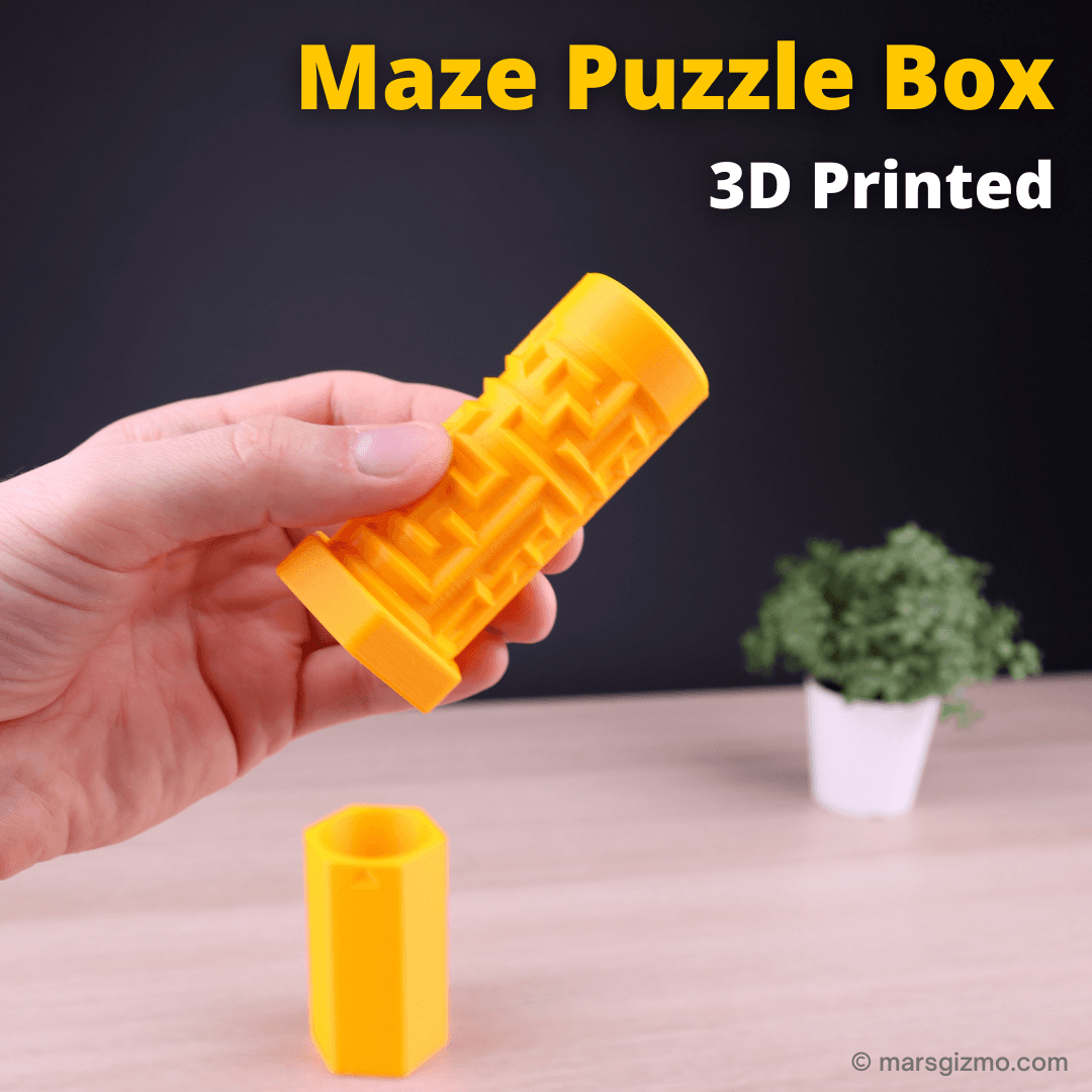 3D Maze Puzzle Box - Print-ready STL "Anti-Cheat" version - Check it in my video: https://youtu.be/ZiE7E7PouqI

My website: https://www.marsgizmo.com - 3d model