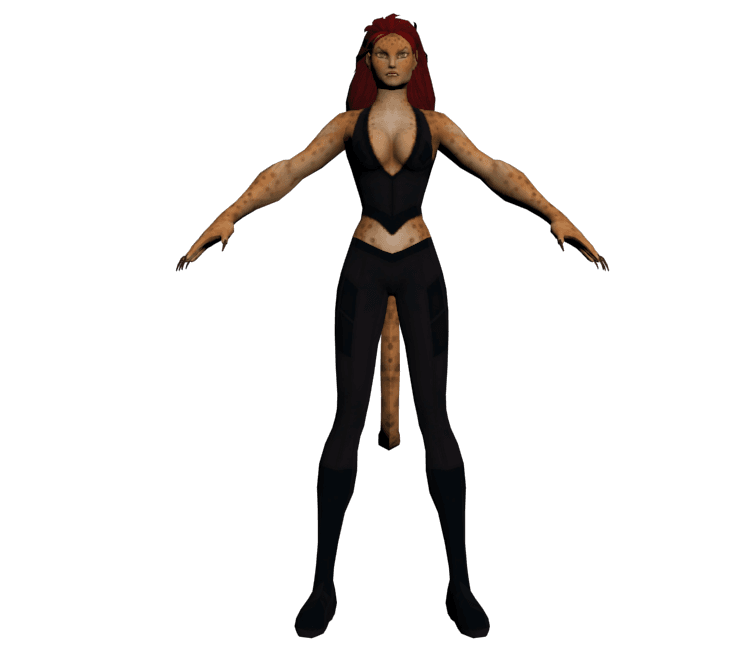 Priscilla Rich Cheetah 3d model