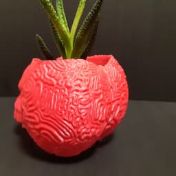 MARTIAN SKULL PLANTER - WITH OR WITHOUT DRAINAGE 3d model