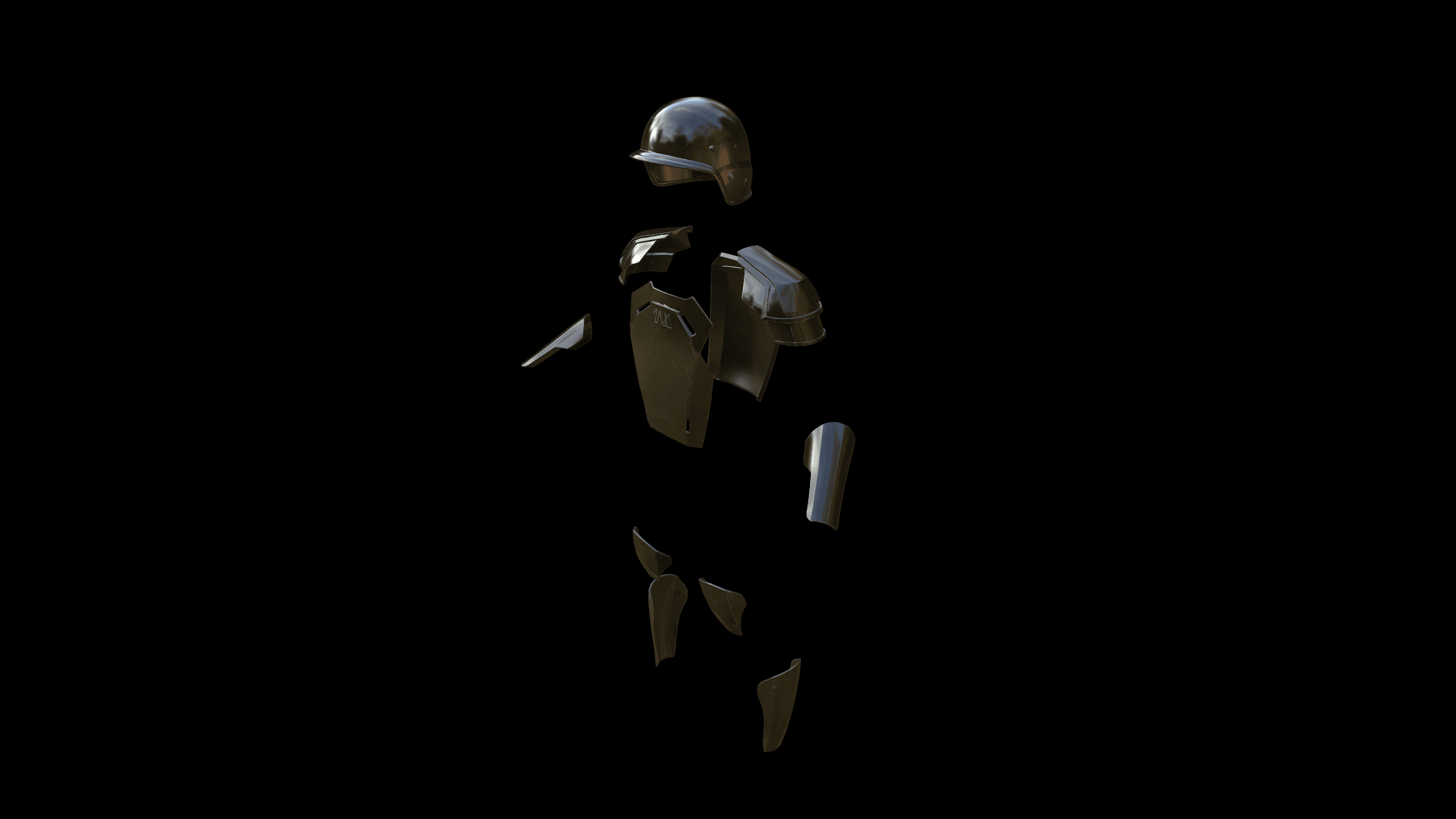 TVA Agent Body Armor from Loki 3d model