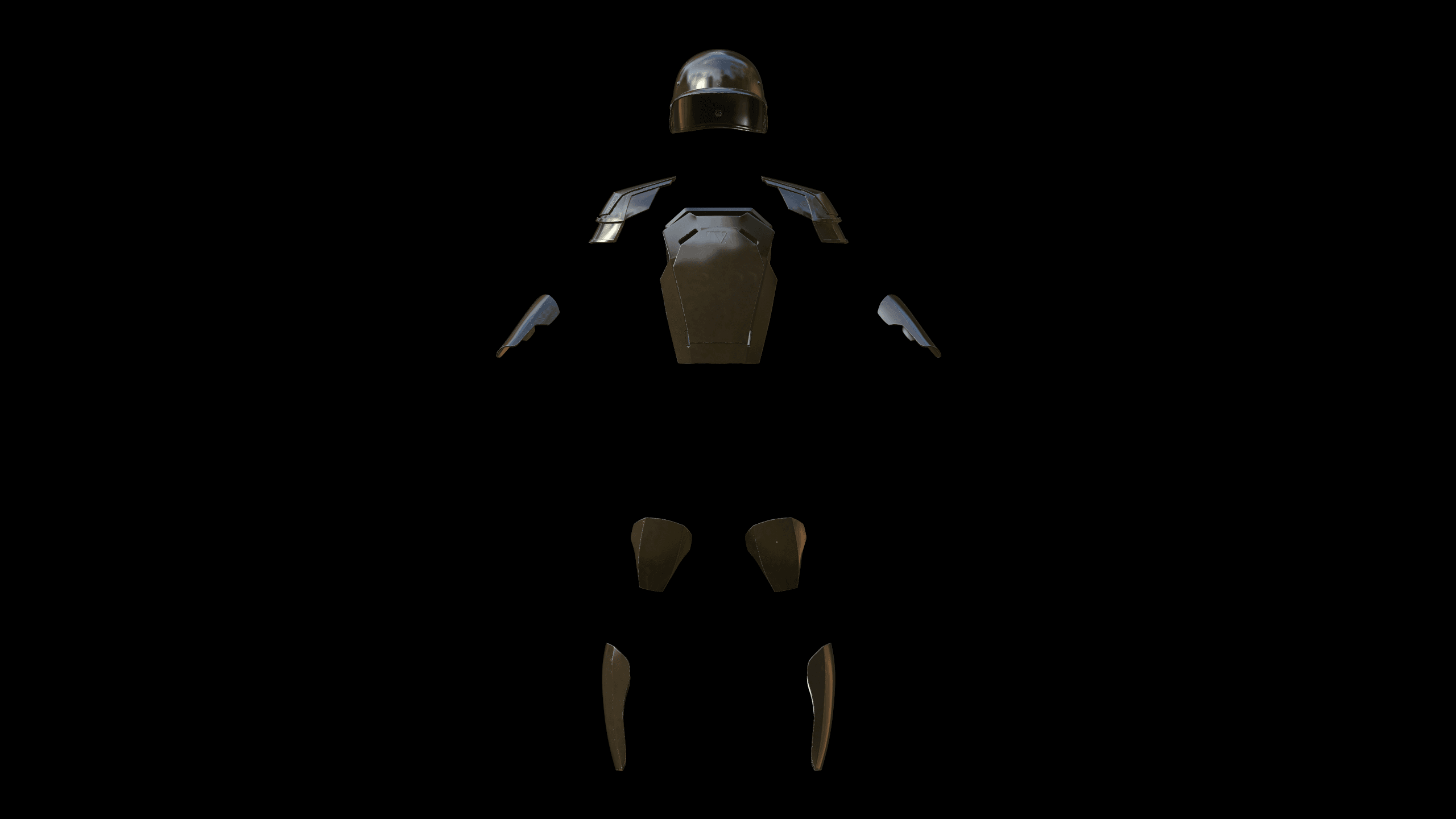 TVA Agent Body Armor from Loki 3d model