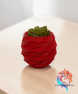 Low Poly Planter 1 / no supports / 3mf included 3d model