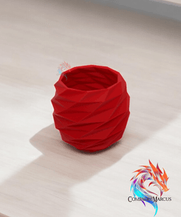 Low Poly Planter 1 / no supports / 3mf included 3d model