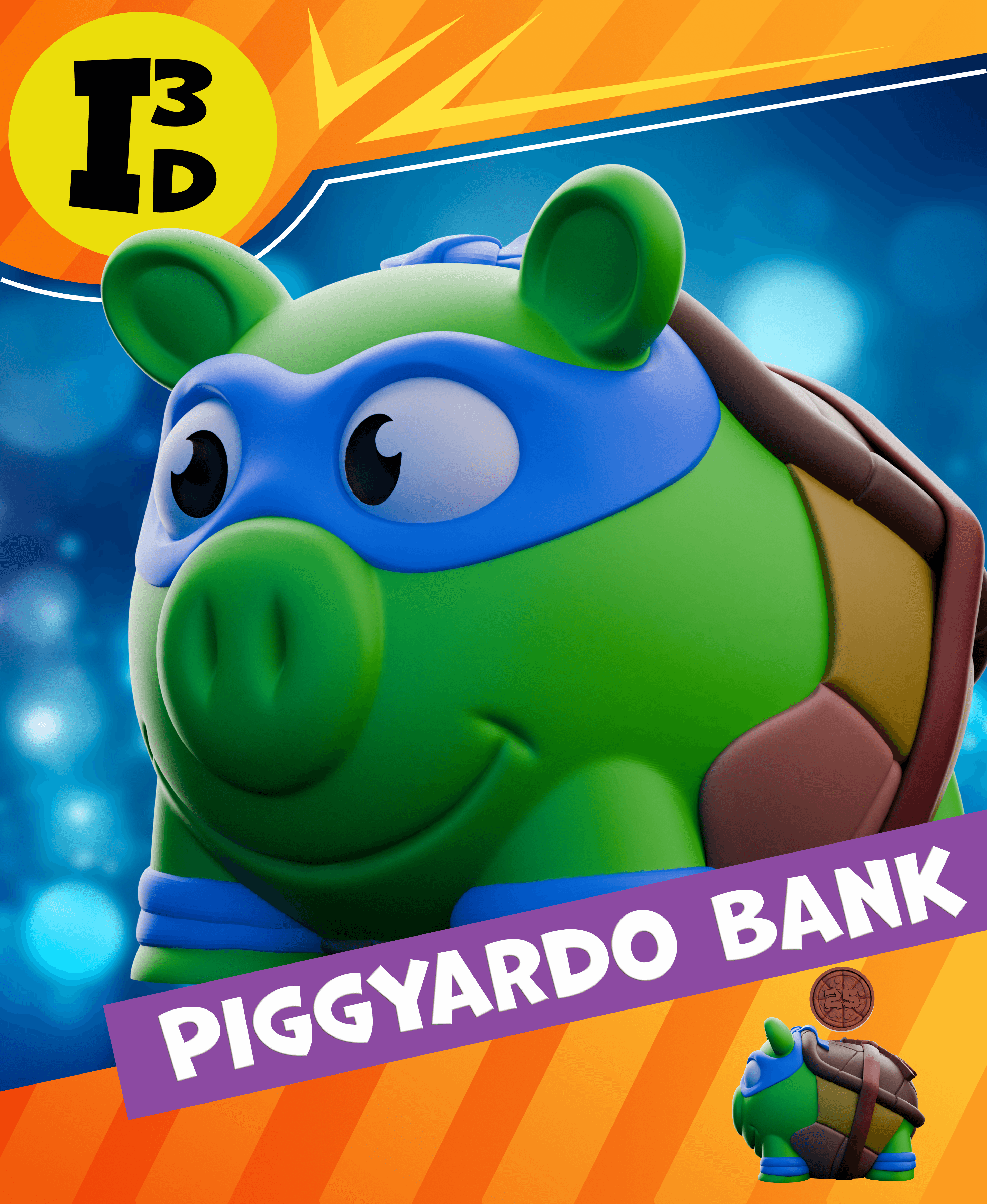 Piggyardo Piggy Bank 3d model