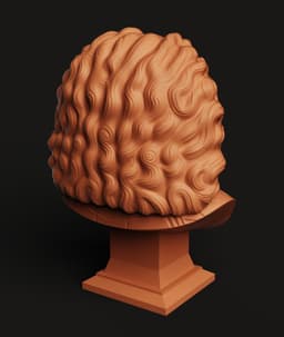 Polynesian Demigod STL | Character Bust 3D Print | Fan Art Statue 3d model