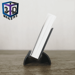 Business card holders in different shapes 3d model