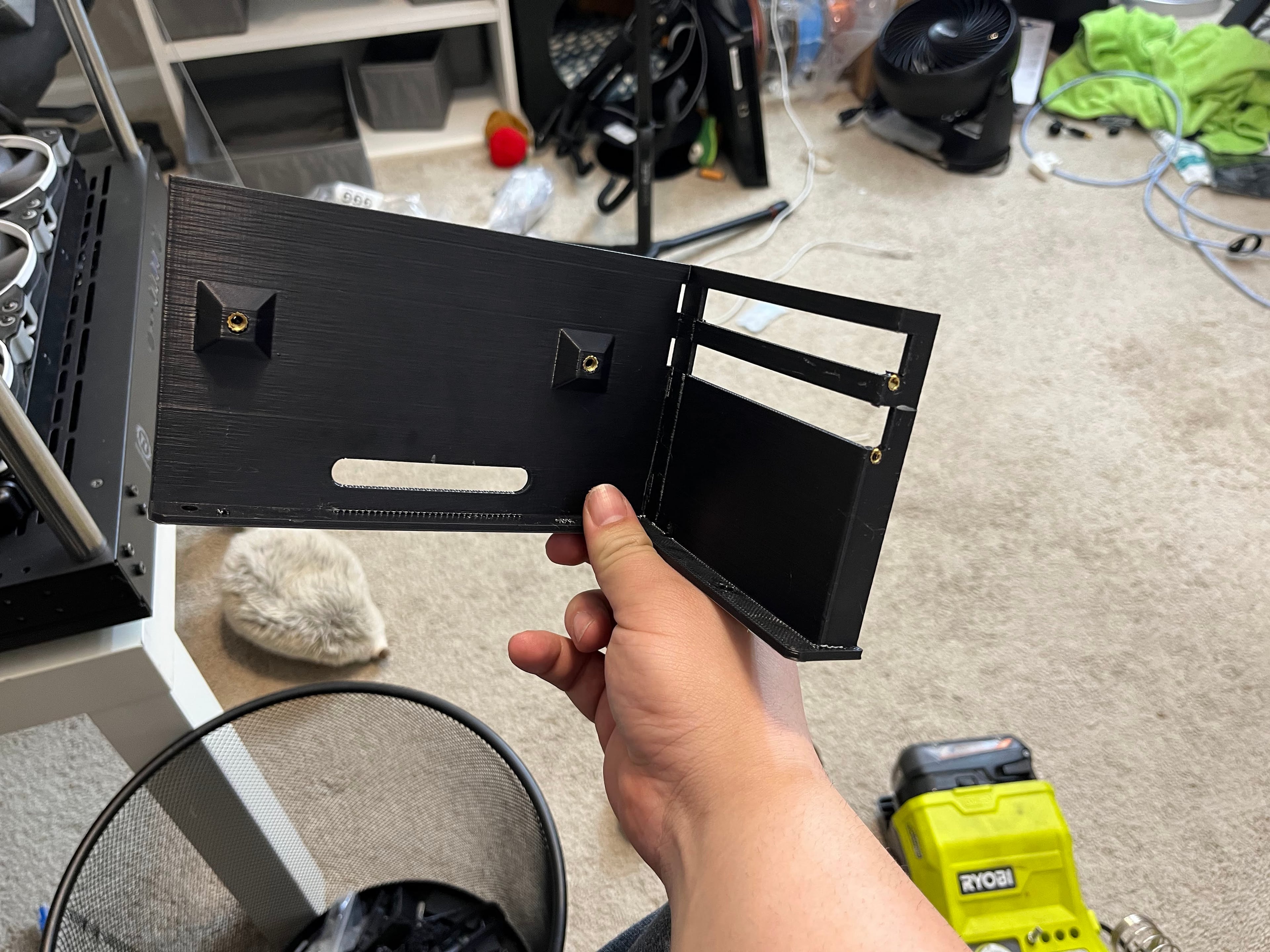 Thermaltake Core P3 GPU Riser 3d model
