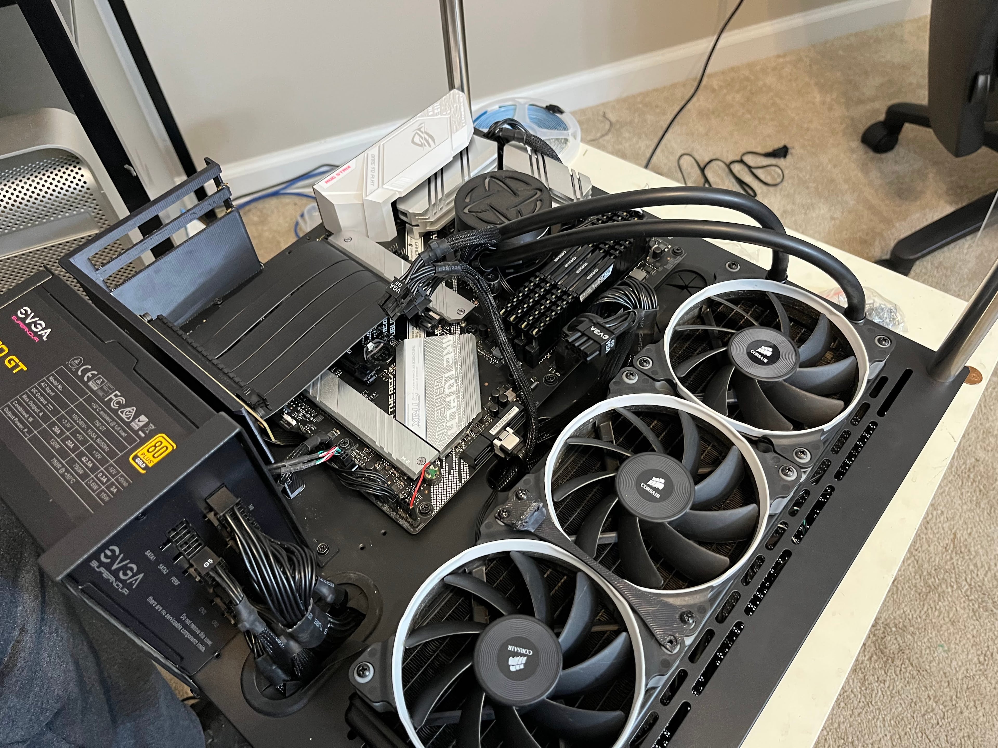 Thermaltake Core P3 GPU Riser 3d model