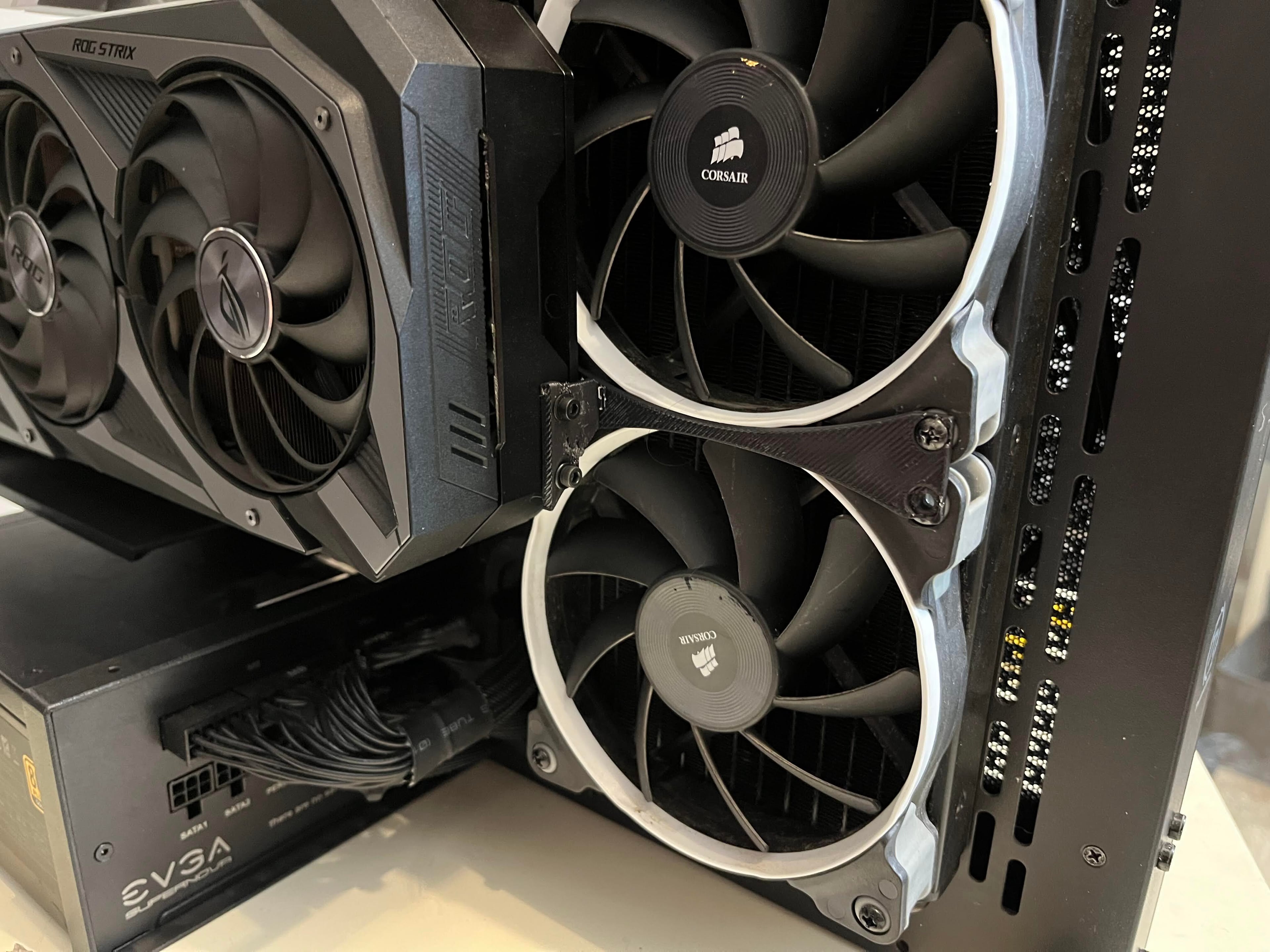 Thermaltake Core P3 GPU Riser 3d model