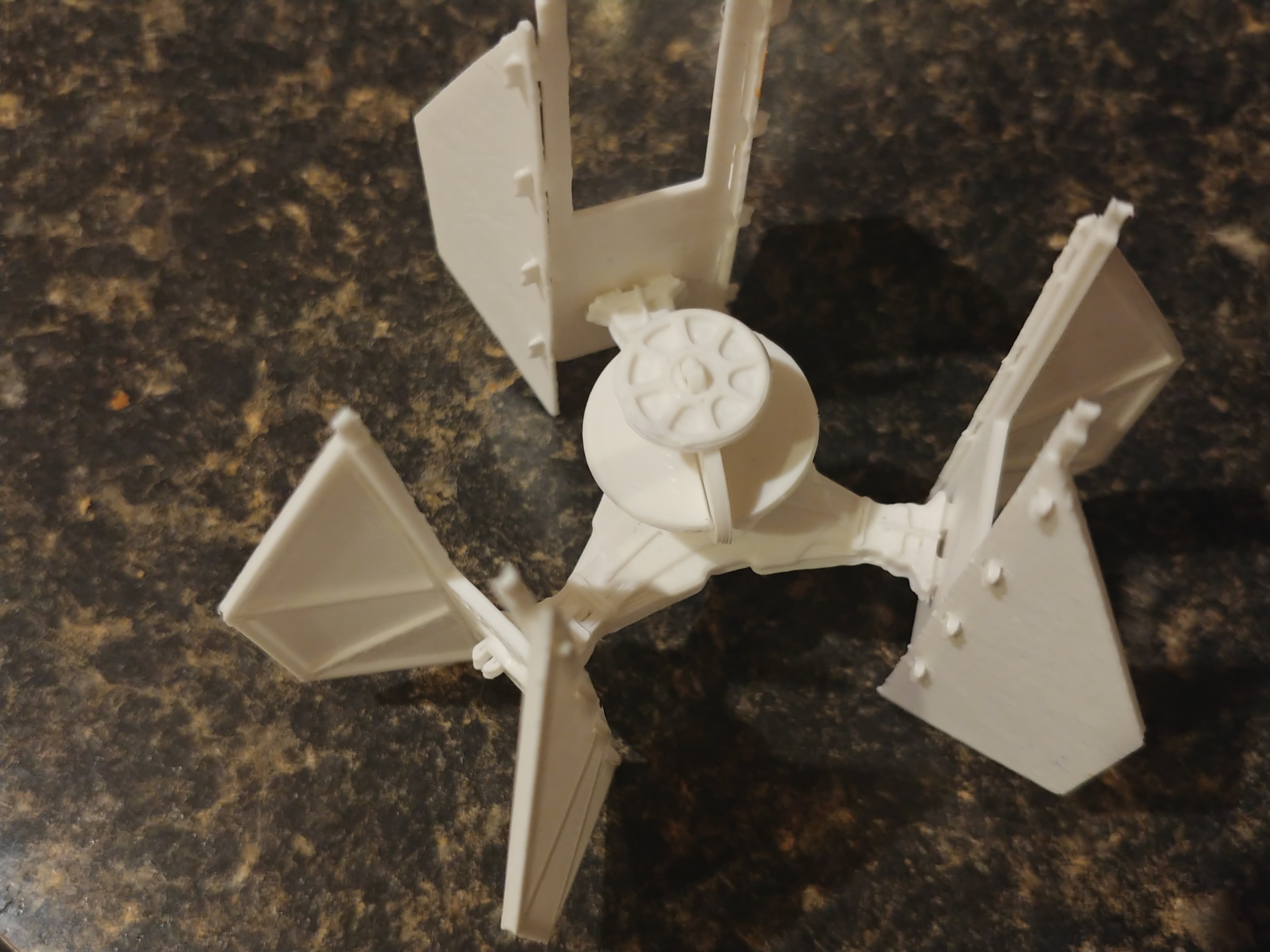 Tie Fighter Defender Kit Card 3d model