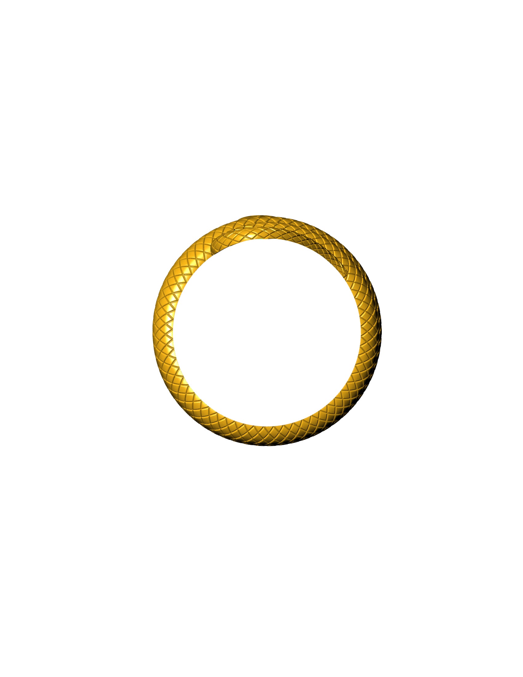 SNAKE RING 3d model