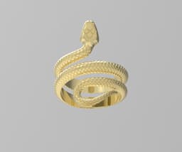 SNAKE RING 3d model