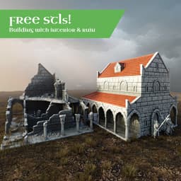 Ivory City - Medieval House - FREE 3d model
