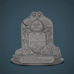 DUSTIN to Dust -Garbage Pail Kids 3d model