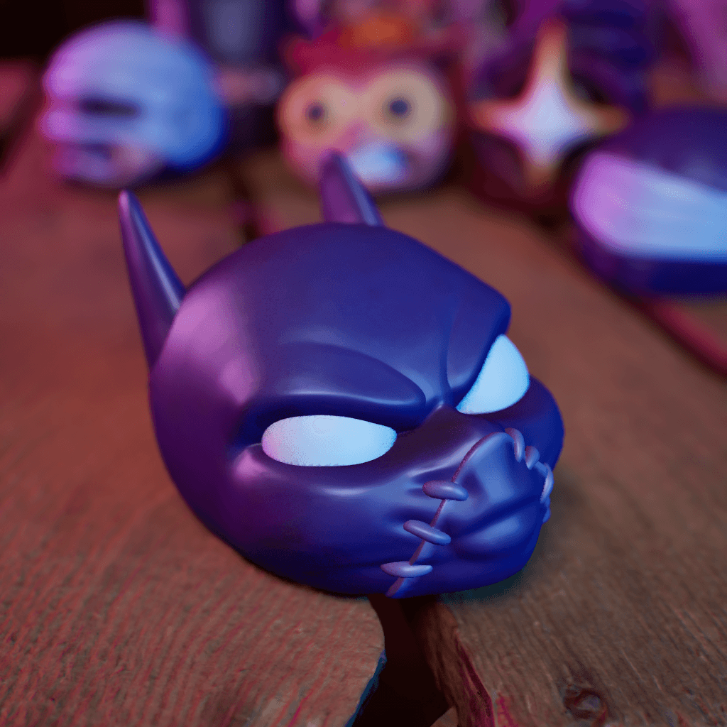 Li'l Batgirl - #MASKtober - Batman Comics Super Hero Fanart Collectible 3d model