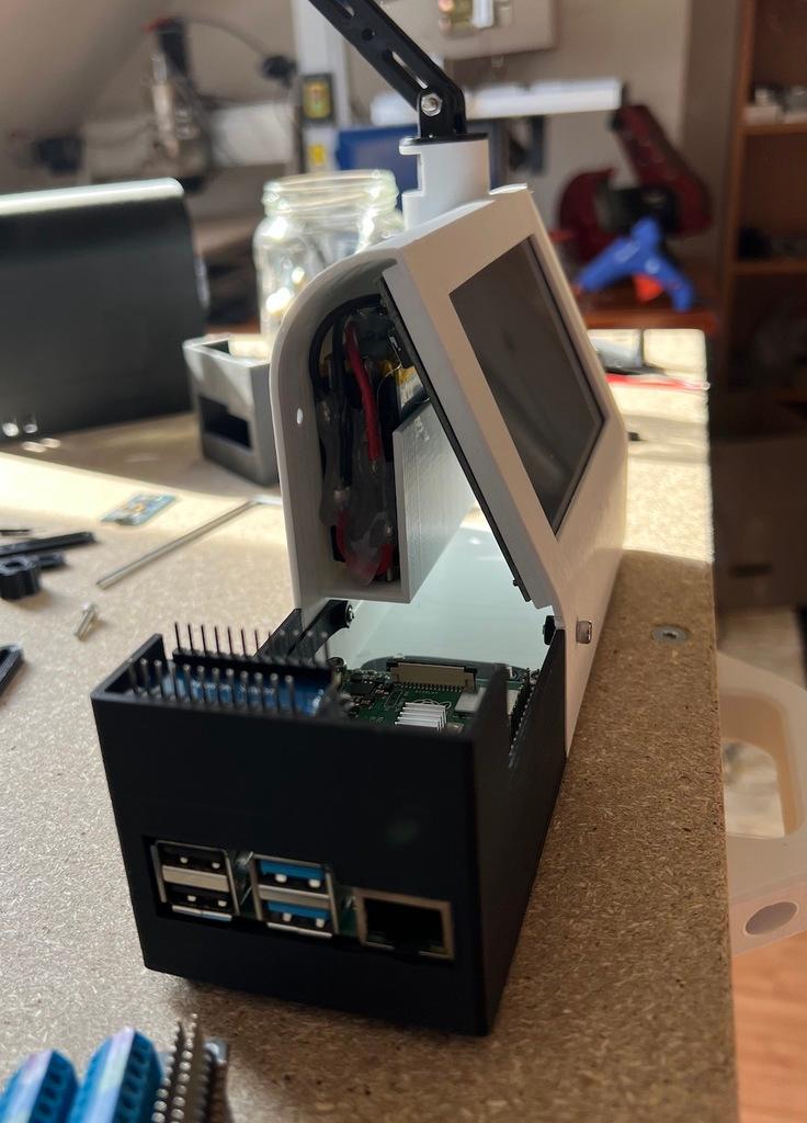 PiHouse - RaspberryPi + Arduino case 3d model