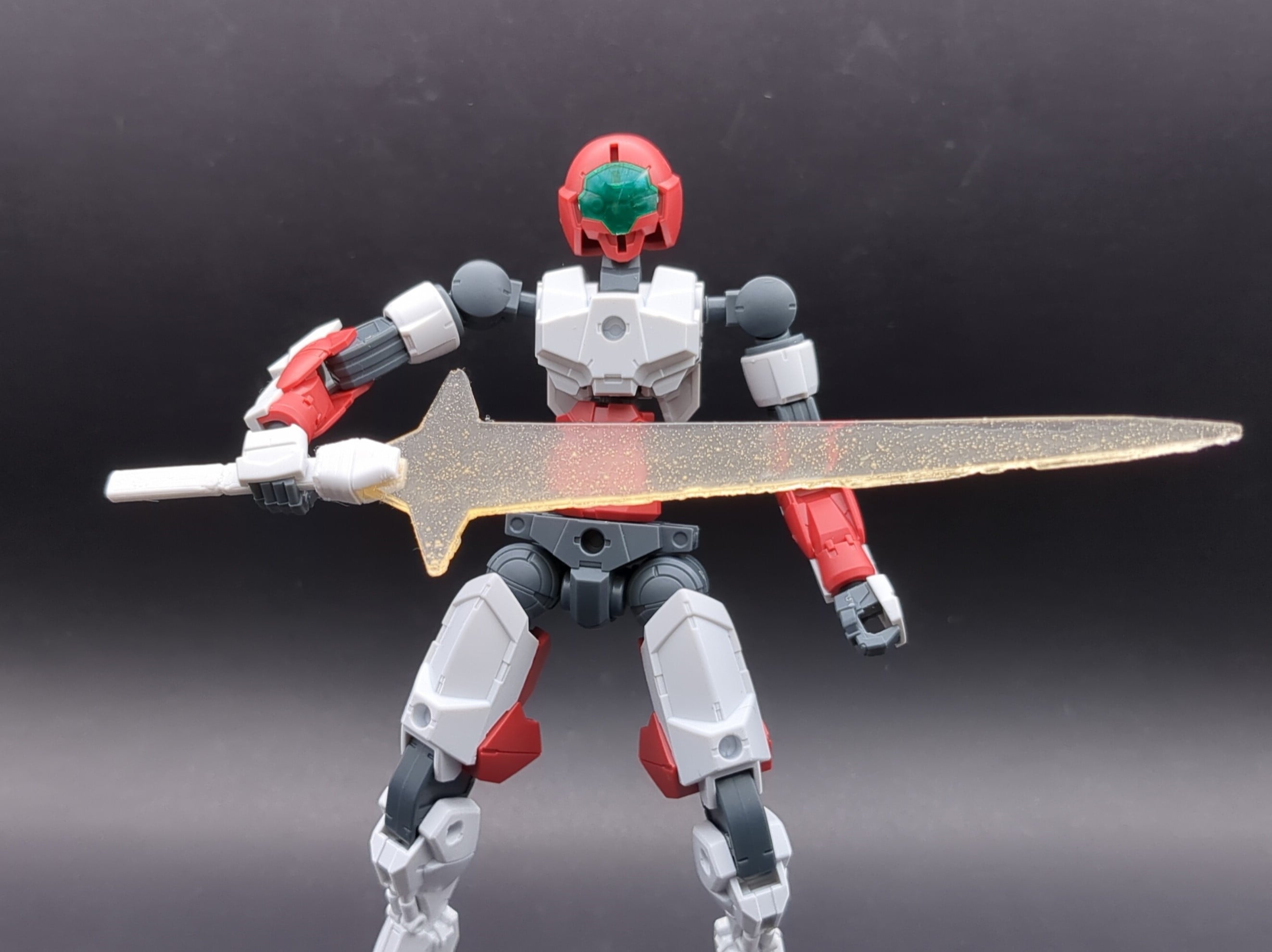 Beam Sword, Mecha Model Accessory 3d model