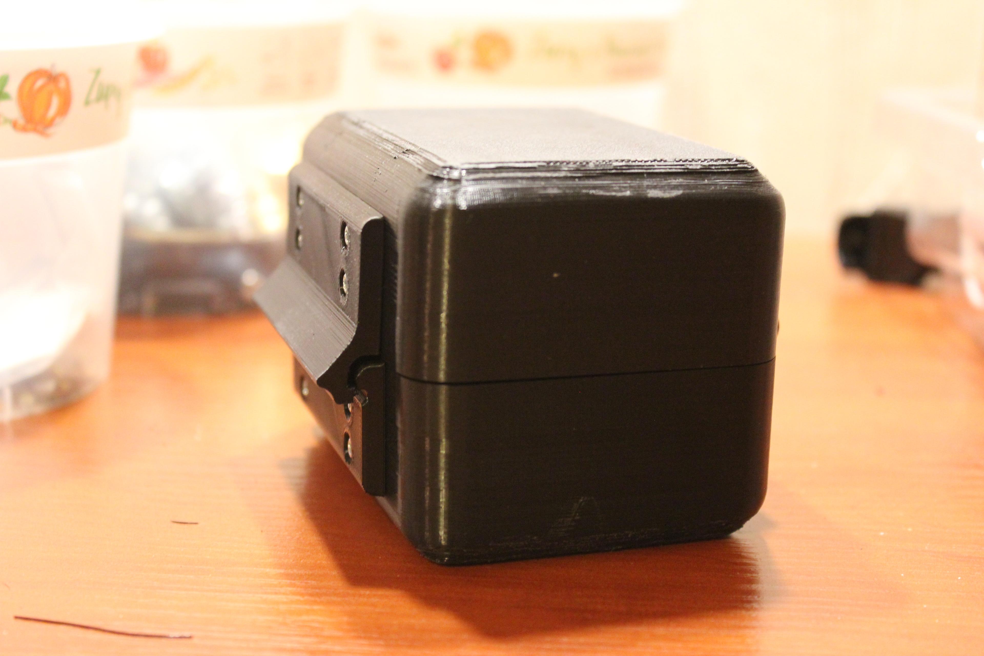 SD Cards storage box. 3d model