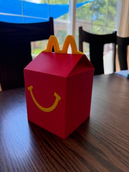 Happy Meal Deck Box 3d model