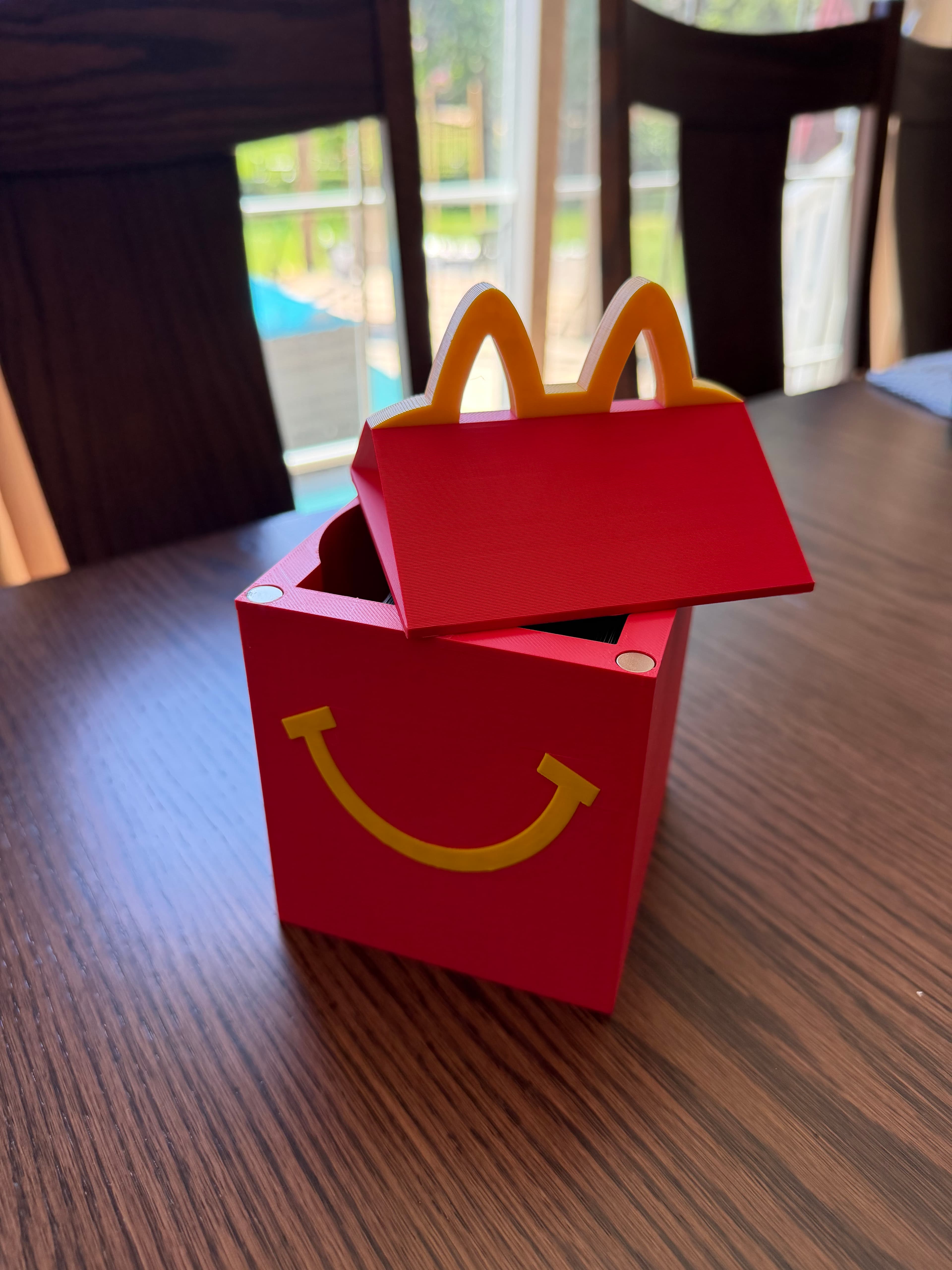 SAD MEAL MTG DECK BOX 100+ DOUBLE SLEEVED CARDS 3d model