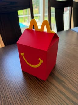 Happy Meal Deck Box 3d model