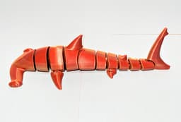 Flexi Hammerhead Shark (print-in-place) 3d model